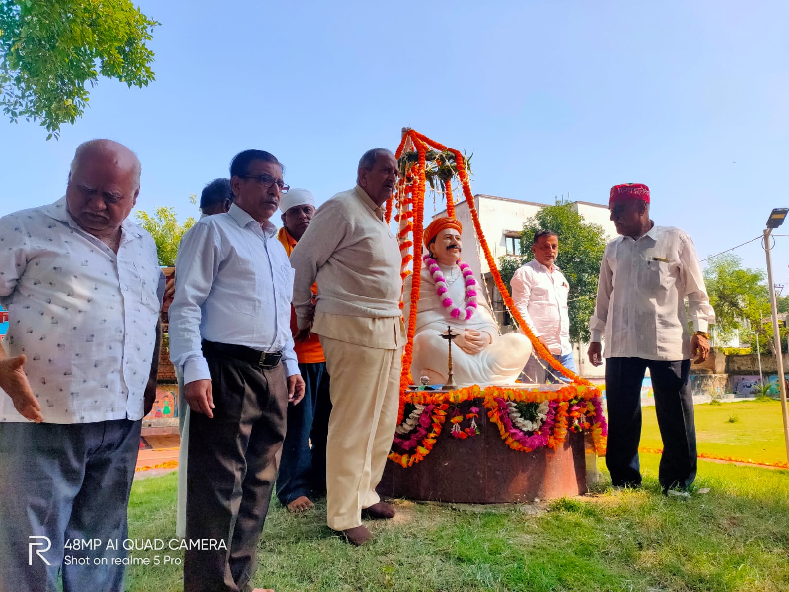 संत कंवर राम का शहादत दिवस: निगम उद्यान में श्रद्धांजलि सभा