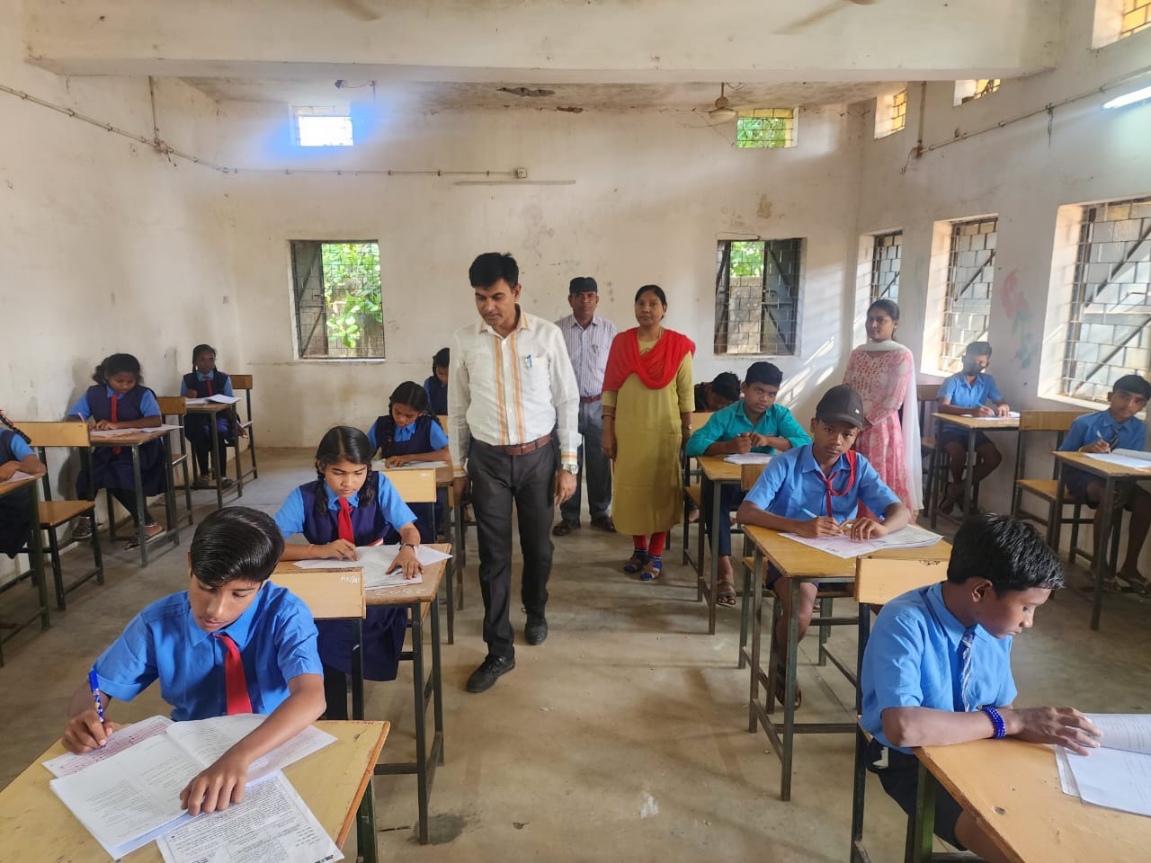 राष्ट्रीय साधन सह प्रावीण्य छात्रवृत्ति परीक्षा – 2022 आदिवासी विकास खण्ड नगरी में सफलतापूर्वक सम्पन्न