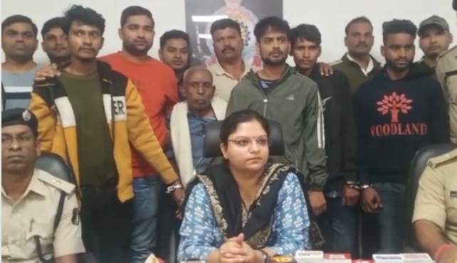 60 वर्षीय दिव्यांग ने रची थी डकैती की साजिश, 6 गिरफ्तार, बिजली ऑफिस मे हुई डकैती का पर्दाफाश…..