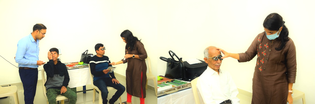 बालको महिला मंडल द्वारा नेत्र शिविर का आयोजन