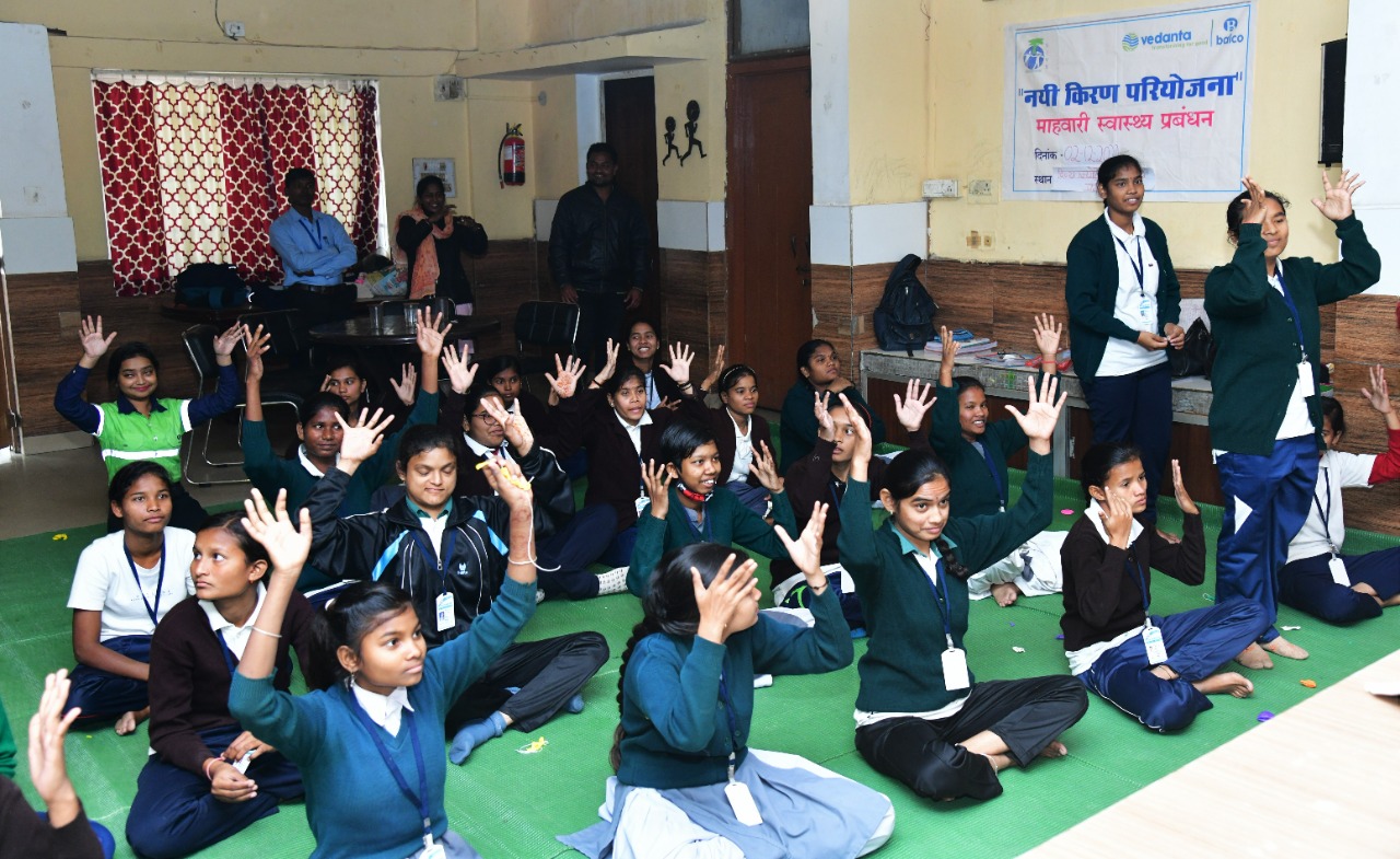 बालको ने दिव्यांगों को दिया माहवारी स्वच्छता प्रबंधन प्रषिक्षण