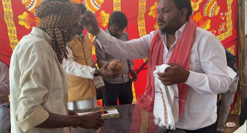 किसान दिवस पर कृषको का सम्मान