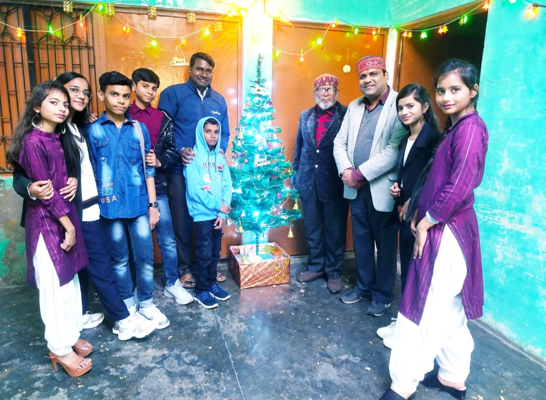 बागपत में धूमधाम व हर्षोल्लास के साथ मनाया गया क्रिस्मस डे