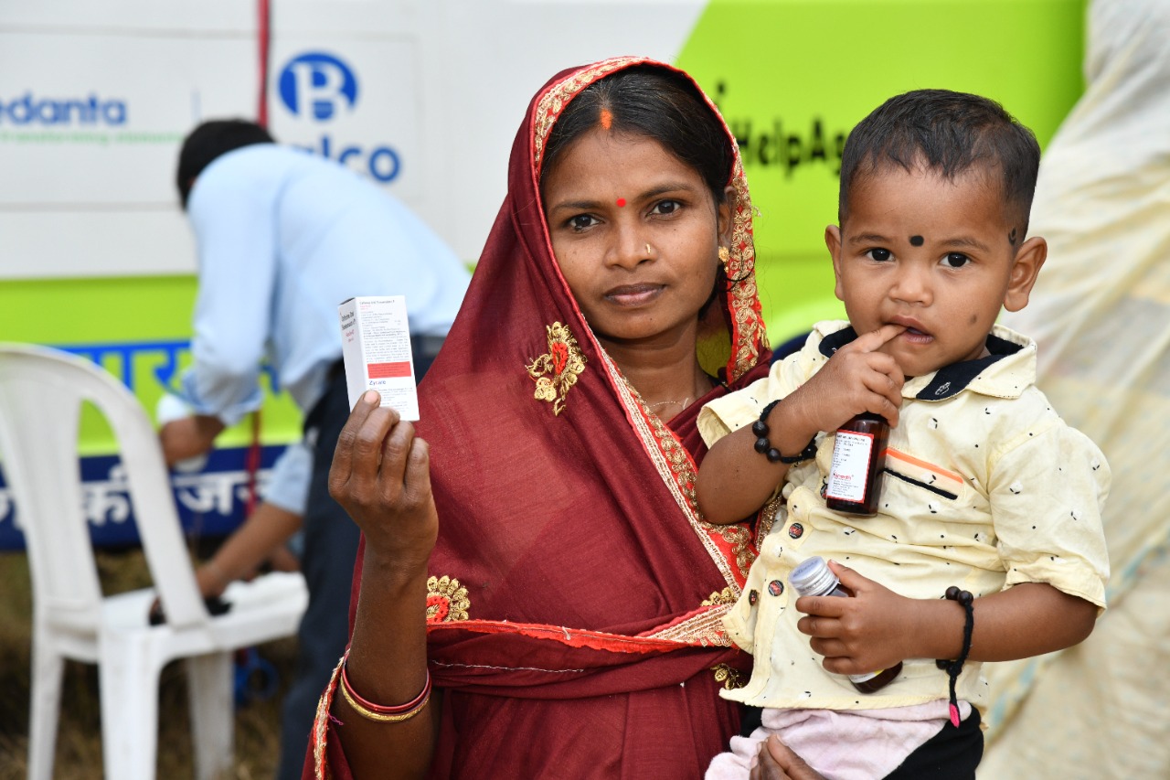 बालको के निःशुल्क स्वास्थ्य शिविर से 234 लाभान्वित