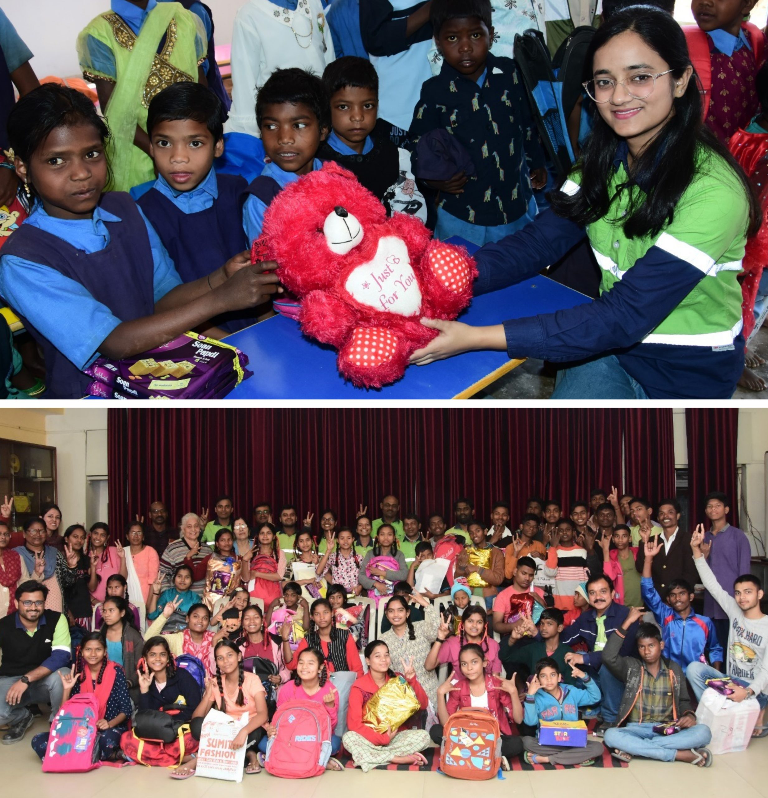 बालको स्थानीय समुदाय के बच्चों के लिए लाया खुशियों की सौगात