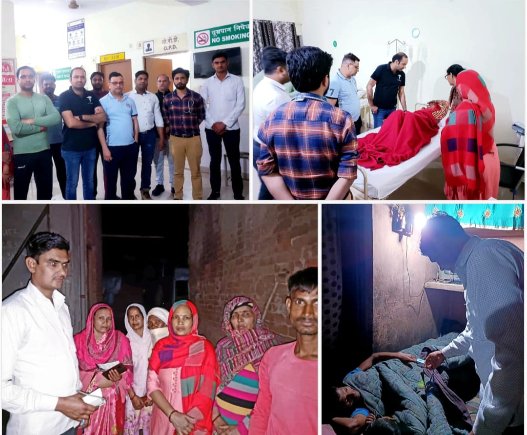 फूड़ पॉइजनिंग आपदा में फैजपुर निनाना पीएचसी ने निभायी महत्वपूर्ण भूमिका