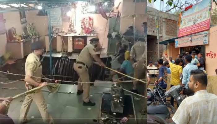 जिस मंदिर की बावड़ी ने कई जानें ली,उसी मंदिर को तोड़ने के विरोध में कल पूरा इलाका बंद