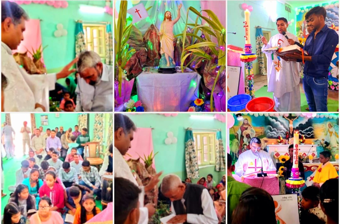 धूमधाम और हर्षोल्लास के साथ मनाया गया ललियाना में इस्टर पर्व