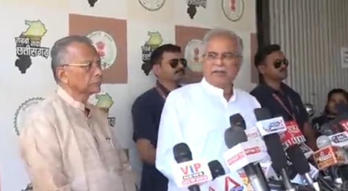 ED के छापों पर सीएम बघेल का बड़ा बयान, बोले – जनता के आशीर्वाद से हमारे पास 71 सीटें…