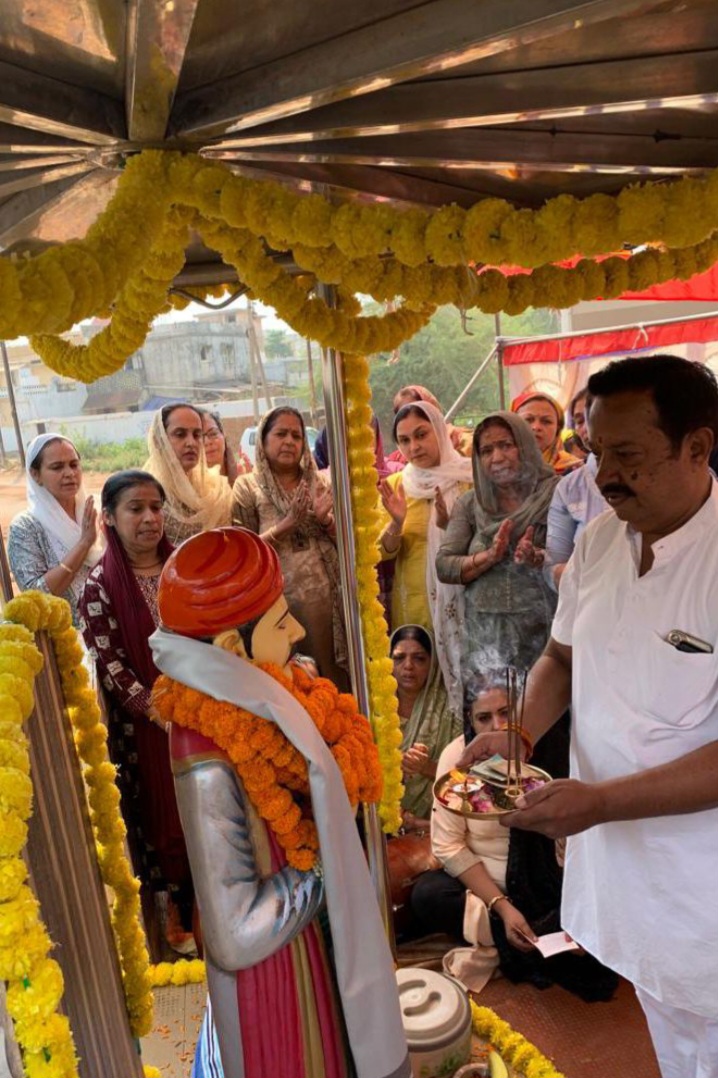 अमर शहीद संत श्री कंवर राम का जन्मोत्सव धूमधाम से मनाया गया