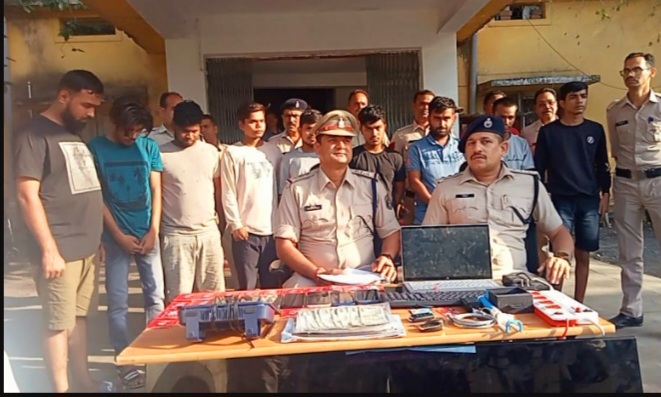 छत्तीसगढ:- आईपीएल क्रिकेट सट्टा पर चक्रधरनगर पुलिस की बड़ी कार्यवाही, 2 खाईवाल समेत 9 आरोपी गिरफ्तार