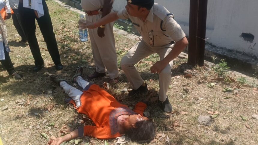 छत्तीसगढ़:- जिला मेडिकल कालेज से फरार हुई कलेक्ट्रेट के पास घायल हालत में मिली युवती