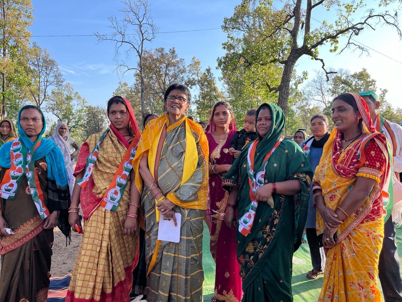 अपने जल-जंगल-जमीन की रक्षा के लिए कांग्रेस की सरकार चुनें:- ज्योत्सना महंत