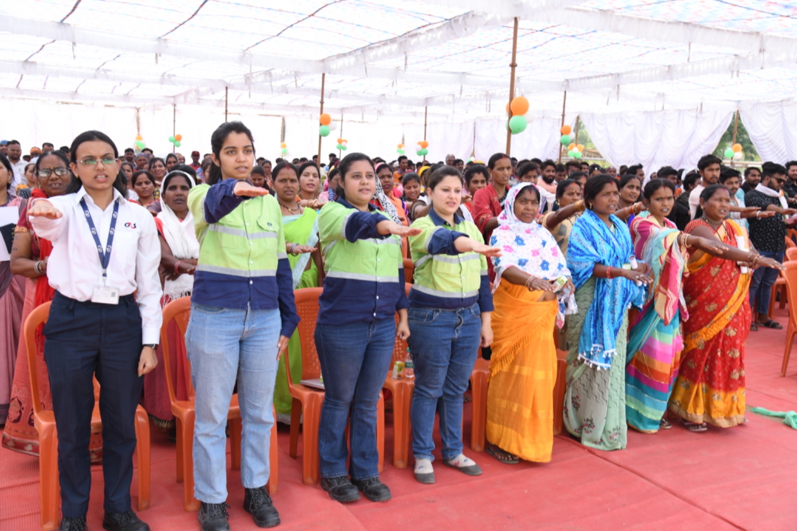 बालको ने शत-प्रतिशत मतदान के लिए चलाया जागरूकता अभियान