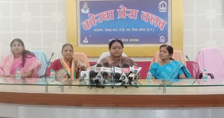 कोरबा लोकसभा:- सुश्री सरोज पांडेय ने सदन में कभी नहीं उठाया कोरबा का मुद्दा, मोदी सरकार के कार्यकाल में बेतहाशा बढ़ी महंगाई, सांसद फूलो देवी नेताम