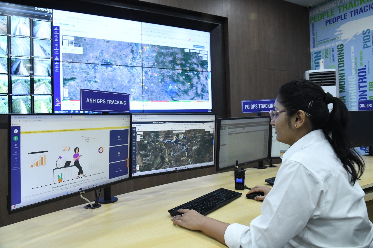 बालको ने कंट्रोल टावर से सस्टेनेबल ऐश मैनेजमेंट को दिया बढ़ावा