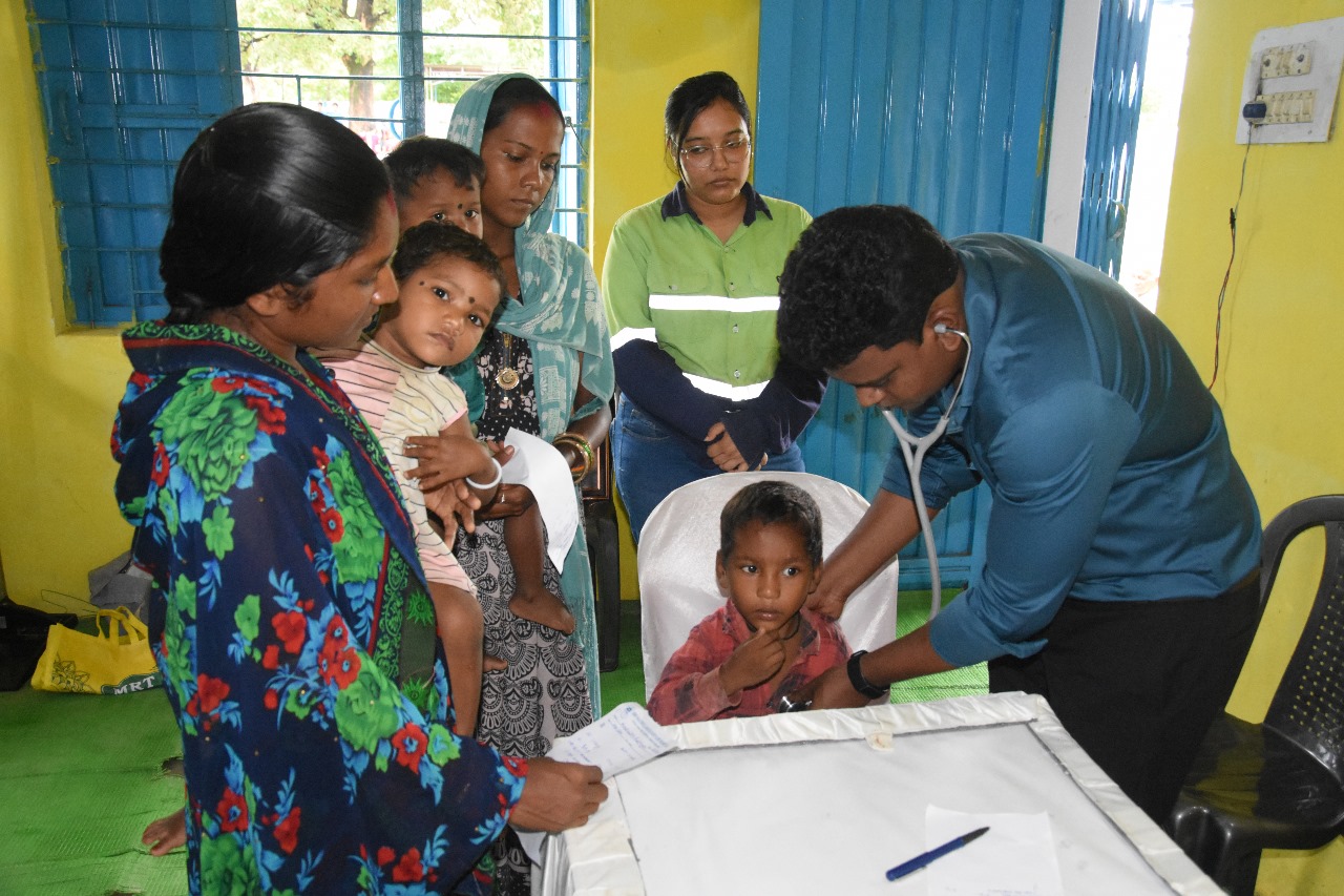 बालको ने बच्चों के लिए हृदय रोग संबंधित जांच शिविर का किया आयोजन