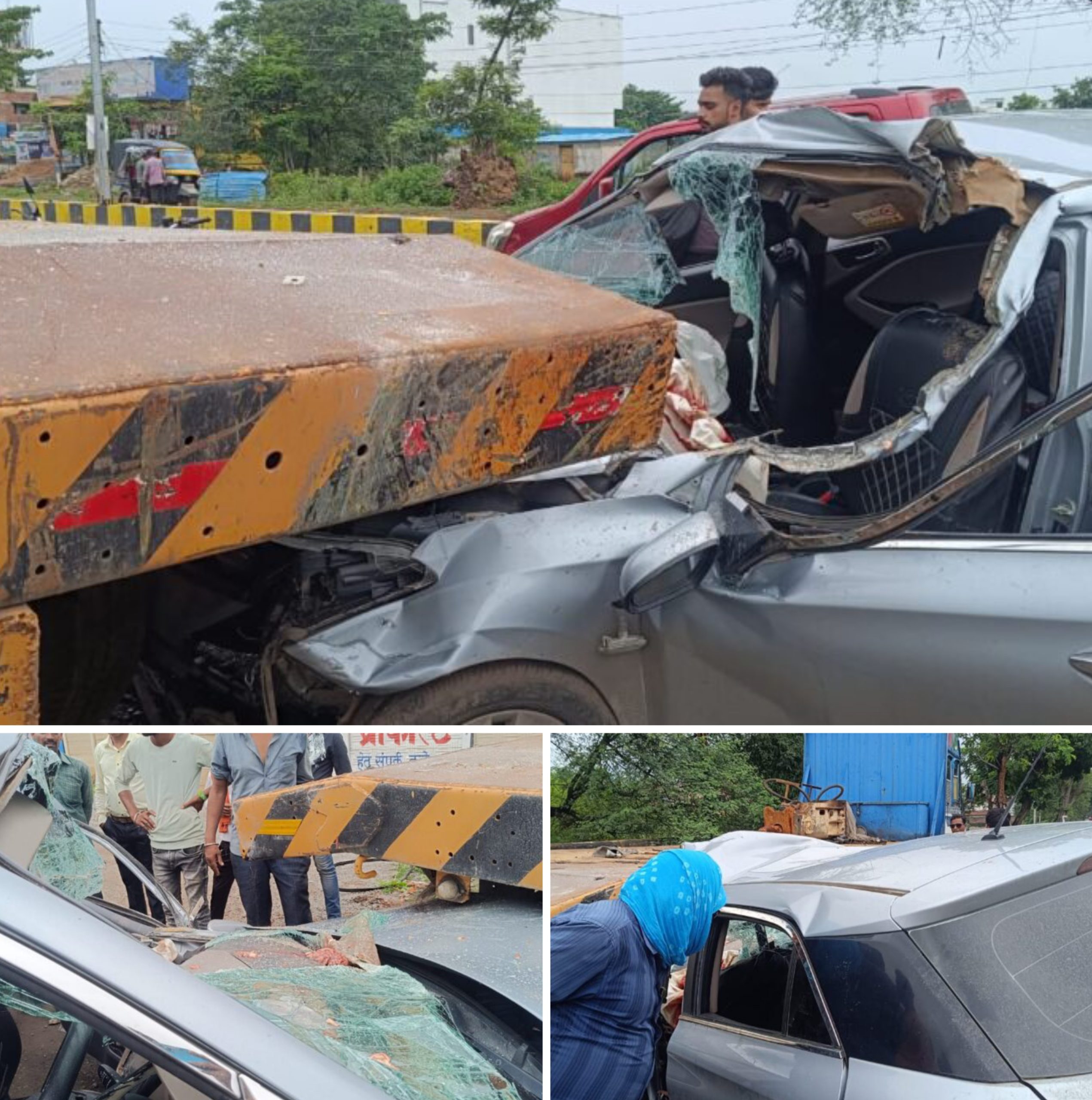 छत्तीसगढ़:- सड़क हादसे मे एक ही परिवार के 3 सदस्यो की मौत, दो गंभीर रूप से घायल