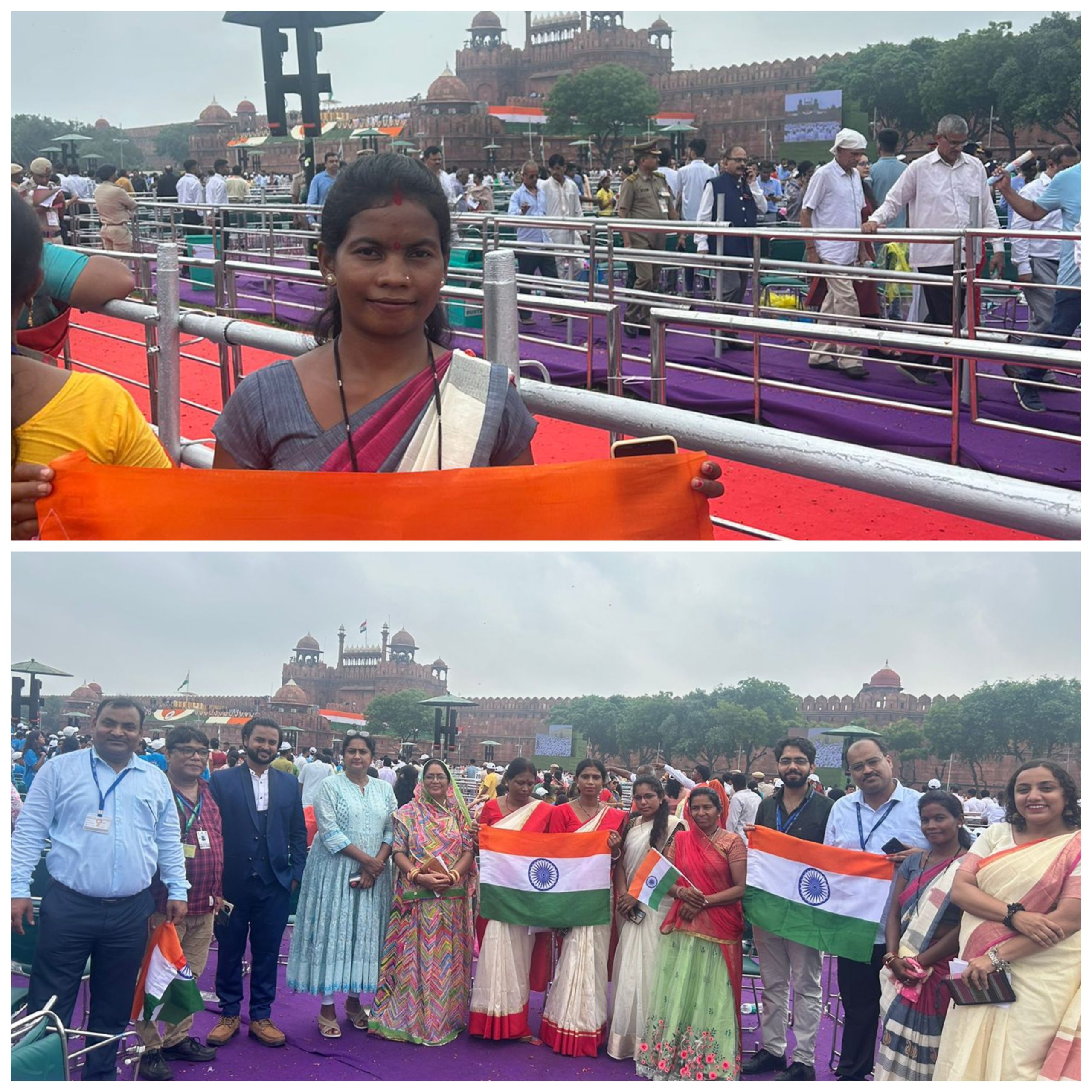 बालको से जुड़ी कृपा राठिया लाल किला समारोह में शामिल