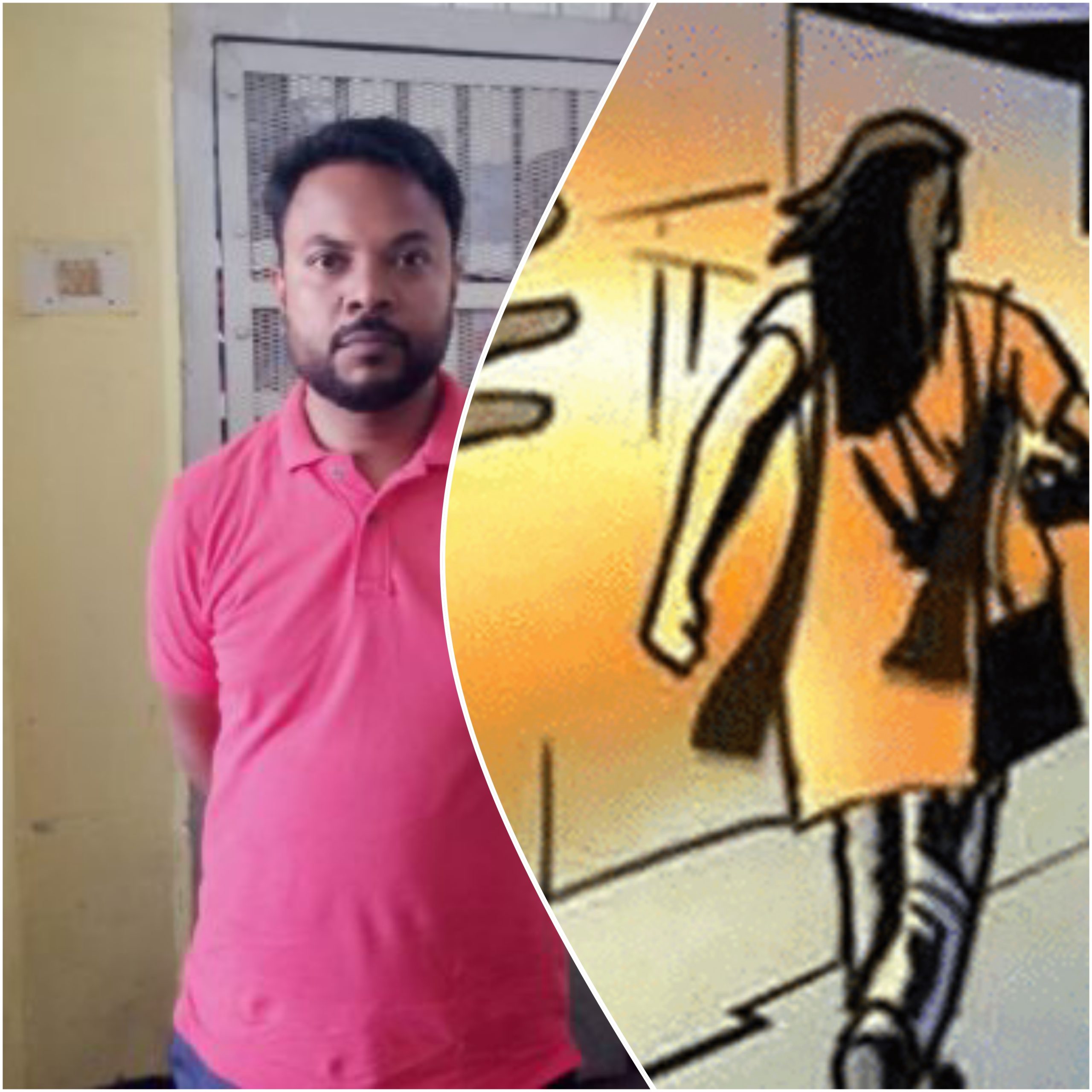 छत्तीसगढ़:- रेलवे स्टेशन में कैंटीन का मैनेजर लड़कियों से करता था छेड़खानी… आज लड़कियों ने ही दबोचा