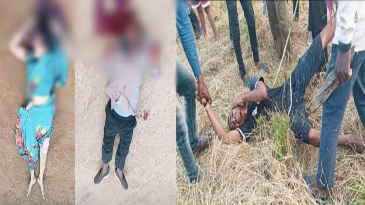 छत्तीसगढ़:- दर्जन भर लोगों पर लोहे के घन से हमला, एक महिला की मौत,दस की हालत गंभीर, नशेड़ी युवक को ग्रामीणों ने जमकर पीटा