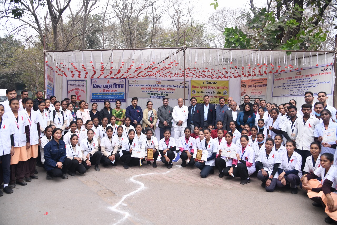 बालको ने विश्व एड्स दिवस के उपलक्ष्य पर चलाया मासिक जागरूकता अभियान