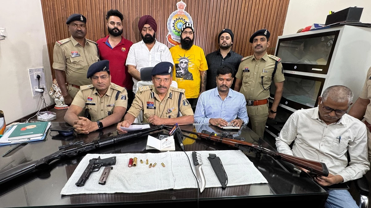रायपुर: प्रेम-प्रसंग और जमीन को लेकर विवाद, आरोपी ने कर दी फायरिंग, बाप-बेटा सहित चार गिरफ्तार