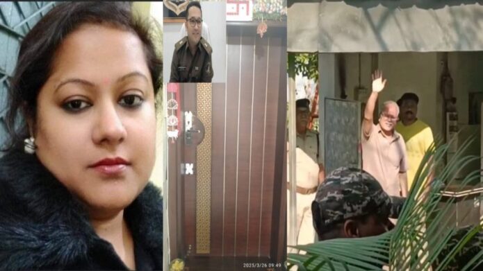 छत्तीसगढ़:- एएसपी अभिषेक महेश्वरी का घर सील, सौम्या चौरसिया के घर भी पहुंची टीम, करीब दो दर्जन से अधिक स्थानों पर चल रही कार्रवाई