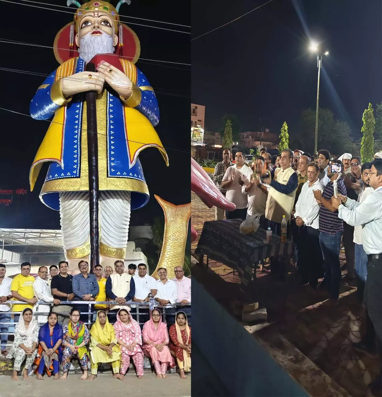 छत्तीसगढ़ झूलेलाल भगवान की महाआरती सिंधी काउंसिल टीम ने की