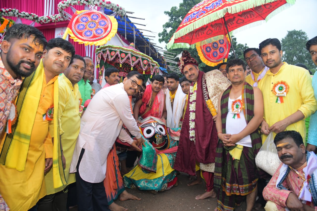 बालकोनगर में आयोजित भगवान जगन्नाथ बहुड़ा यात्रा उत्सव में उमड़े भक्तजन*