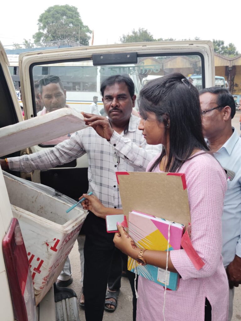 KORBA:बजरंग बस से मछली बरामद,नहीं मिला कोई वारिस, लावारिस जप्त