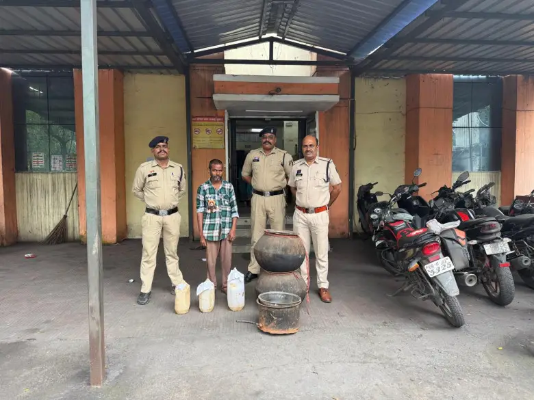नशे के विरुद्ध दीपका पुलिस की कार्यवाही