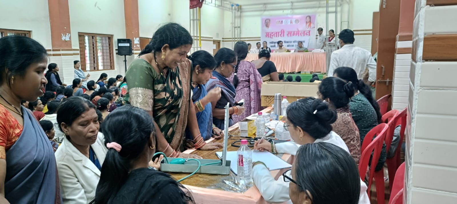 पाली में महतारी मेगा हेल्थ कैंप एवं सम्मेलन आयोजित