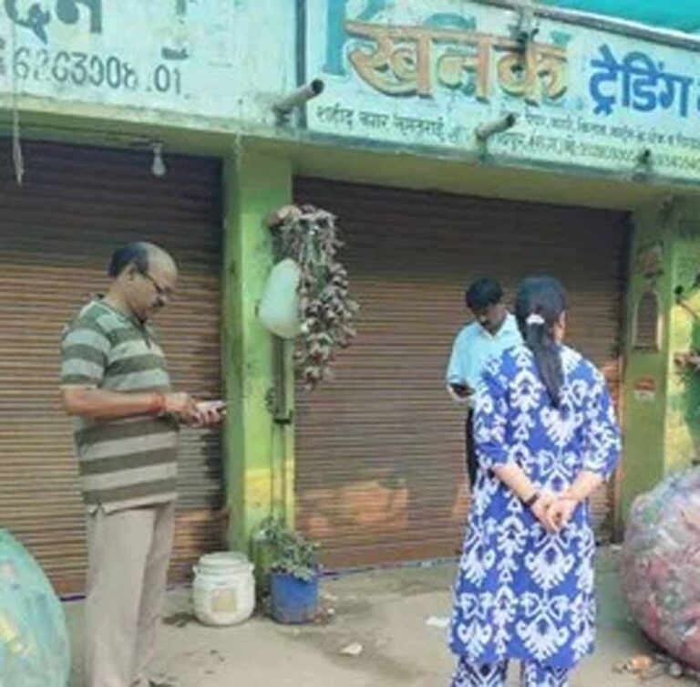 नगर निगम की कार्रवाई : अव्यवस्था फैलाने पर तीन प्रतिष्ठान बंद