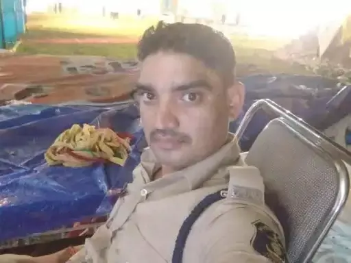 DSP के ड्राइवर को आया हार्ट अटैक, मौत