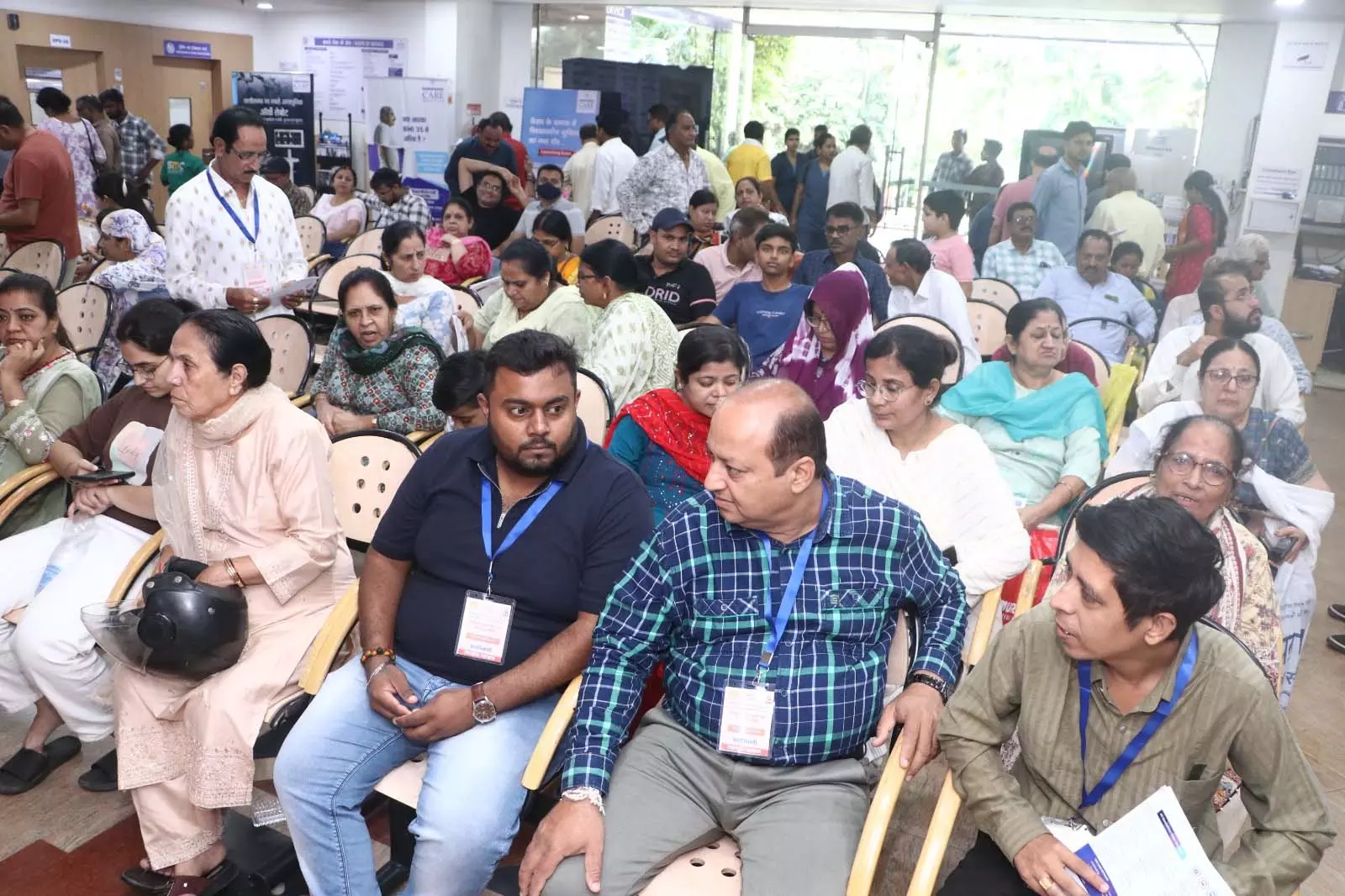 सिंधी काउंसिल के निःशुल्क स्वास्थ शिविर में 1100 से अधिक ने कराई जांच