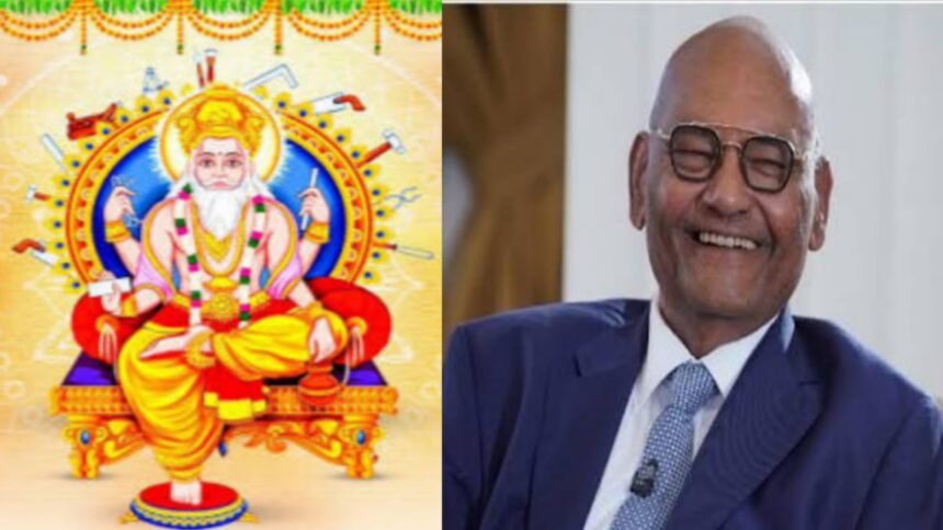 विश्वकर्मा पूजा पर अनिल अग्रवाल का भावनात्मक संदेश: “मशीनों और औज़ारों पर विश्वकर्माजी की कृपा बनी रहे”