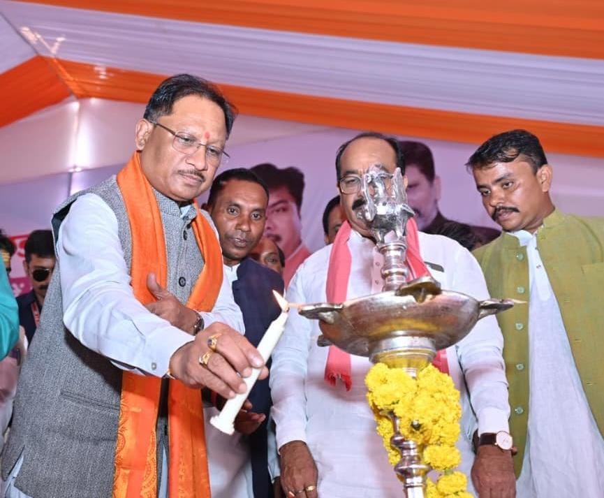 रायपुर : मुख्यमंत्री श्री विष्णुदेव साय सर्व पिछड़ा वर्ग समाज के स्थापना दिवस में हुए शामिल