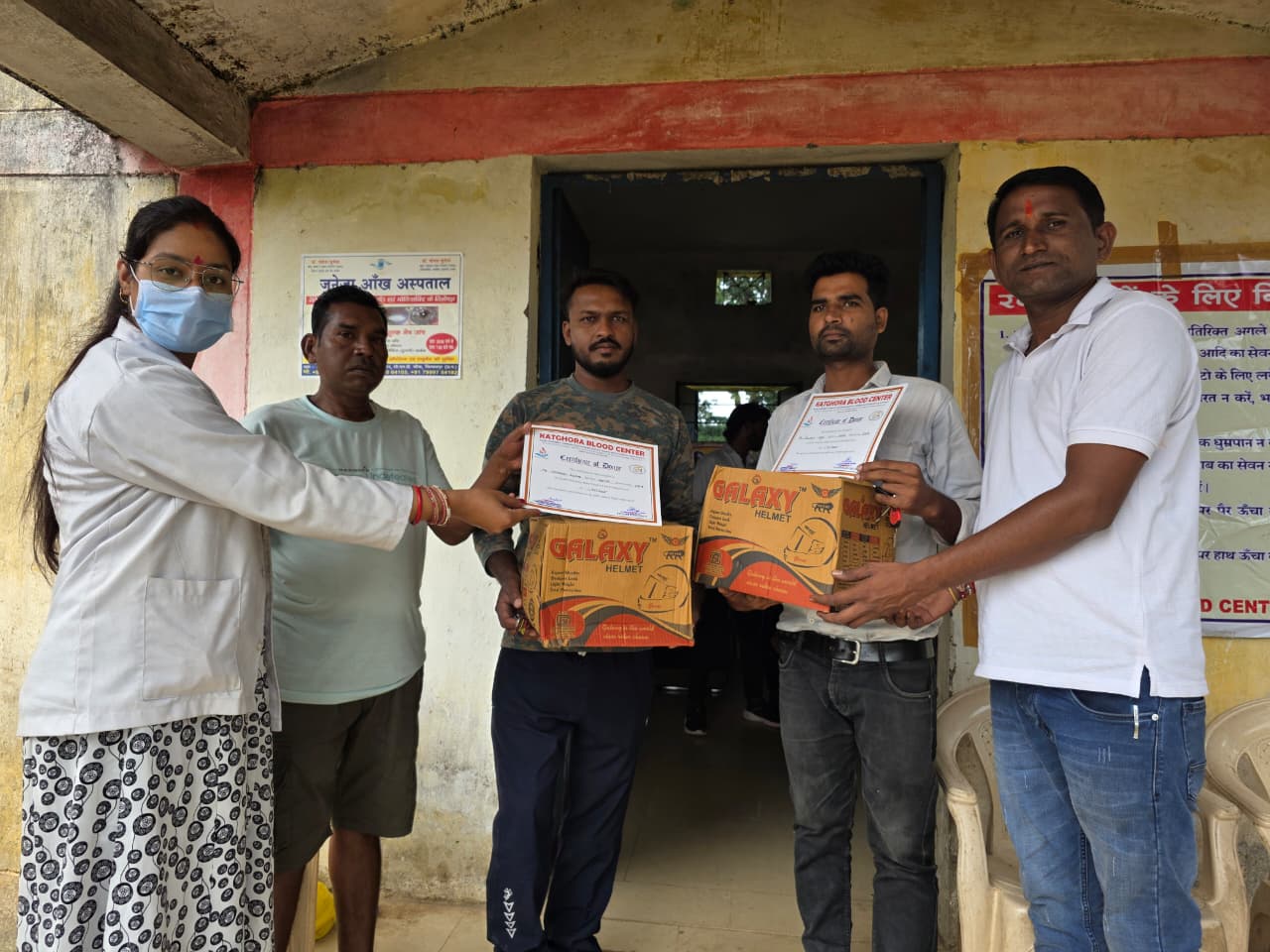 नुनेरा में वार्षिक रक्तदान शिविर में 50 यूनिट रक्तदान,आर्ट ऑफ लिविंग और ग्रामवासीयों के संयुक्त तत्वाधान में शिविर आयोजित…मारुति क्लीन कोल एंड पावर लिमिटेड का विशेष सहयोग