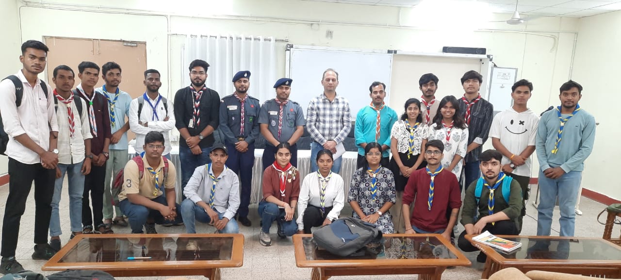 जीजीयू में रोवर्स–रेंजर्स यूनिट का गठन एवं प्रवेश पाठ्यक्रम का आयोजन