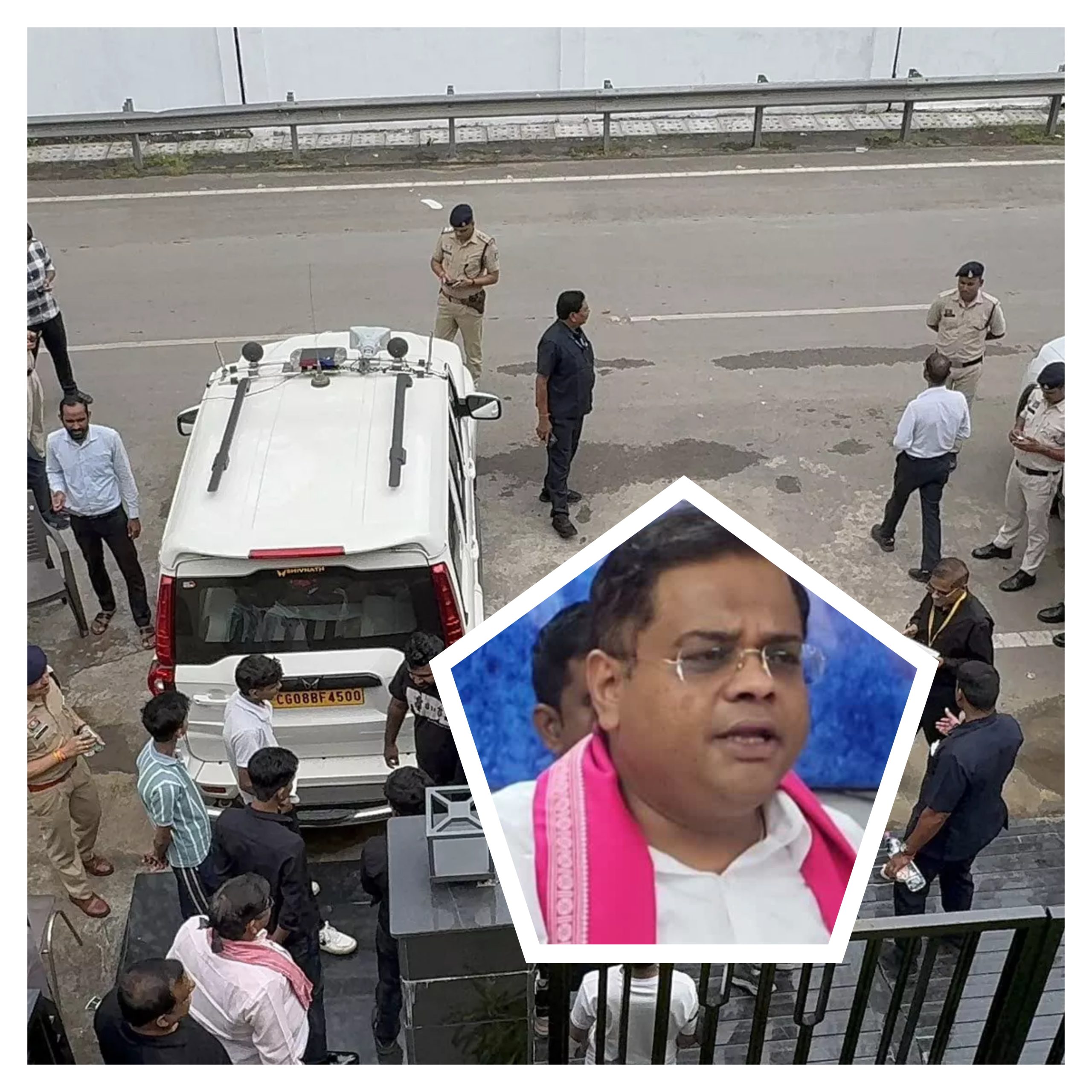 छत्तीसगढ़ स्थापना दिवस पर अमित जोगी नजरबंद, काले कपड़ों को लेकर उठाए सवाल