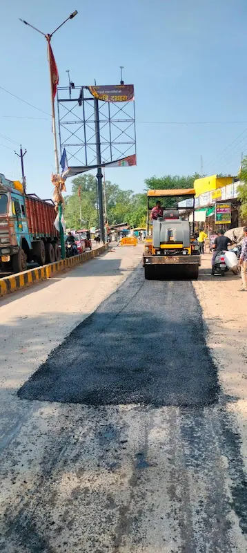 जिले में सड़कों के रख- रखाव व मरम्मत कार्य प्रारंभ