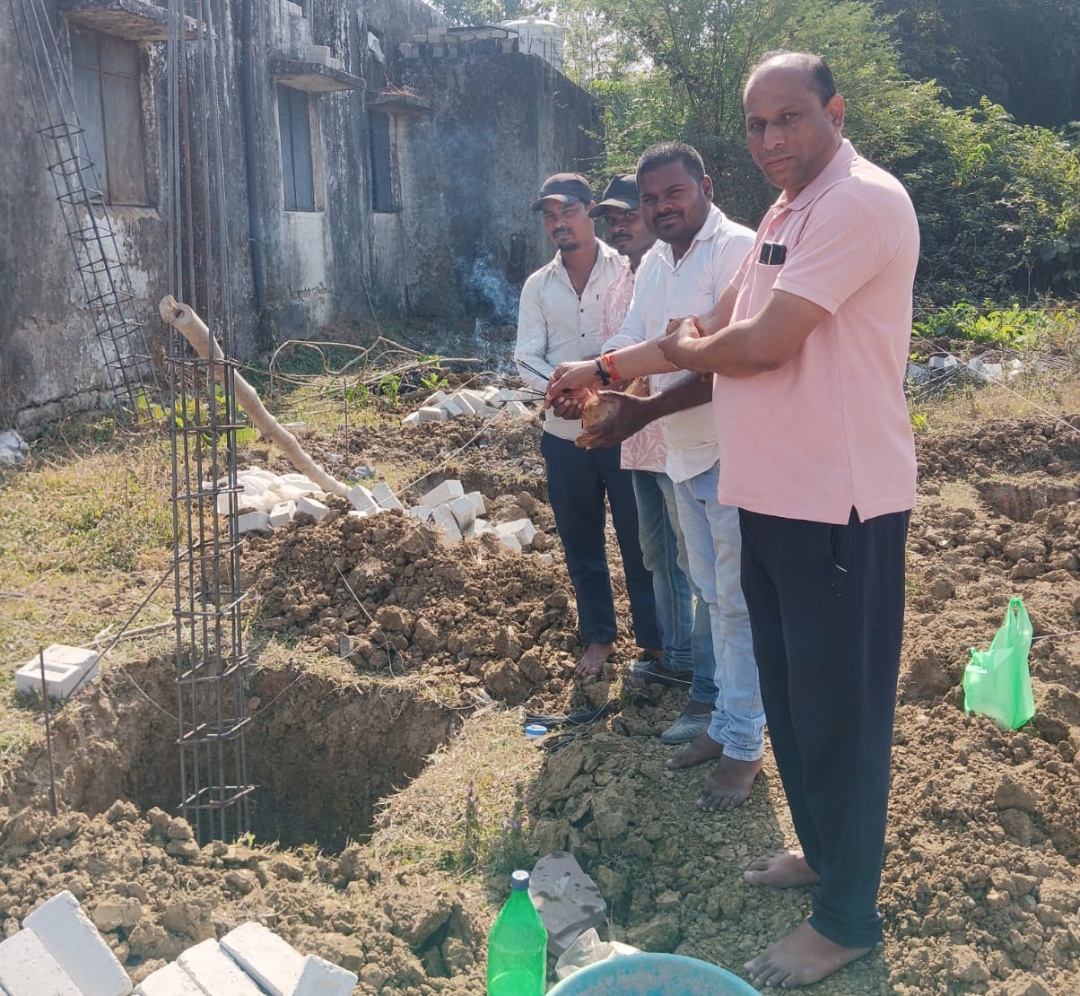 बोईदा में पीडीएस गोदाम सह दुकान निर्माण कार्य प्रारंभ