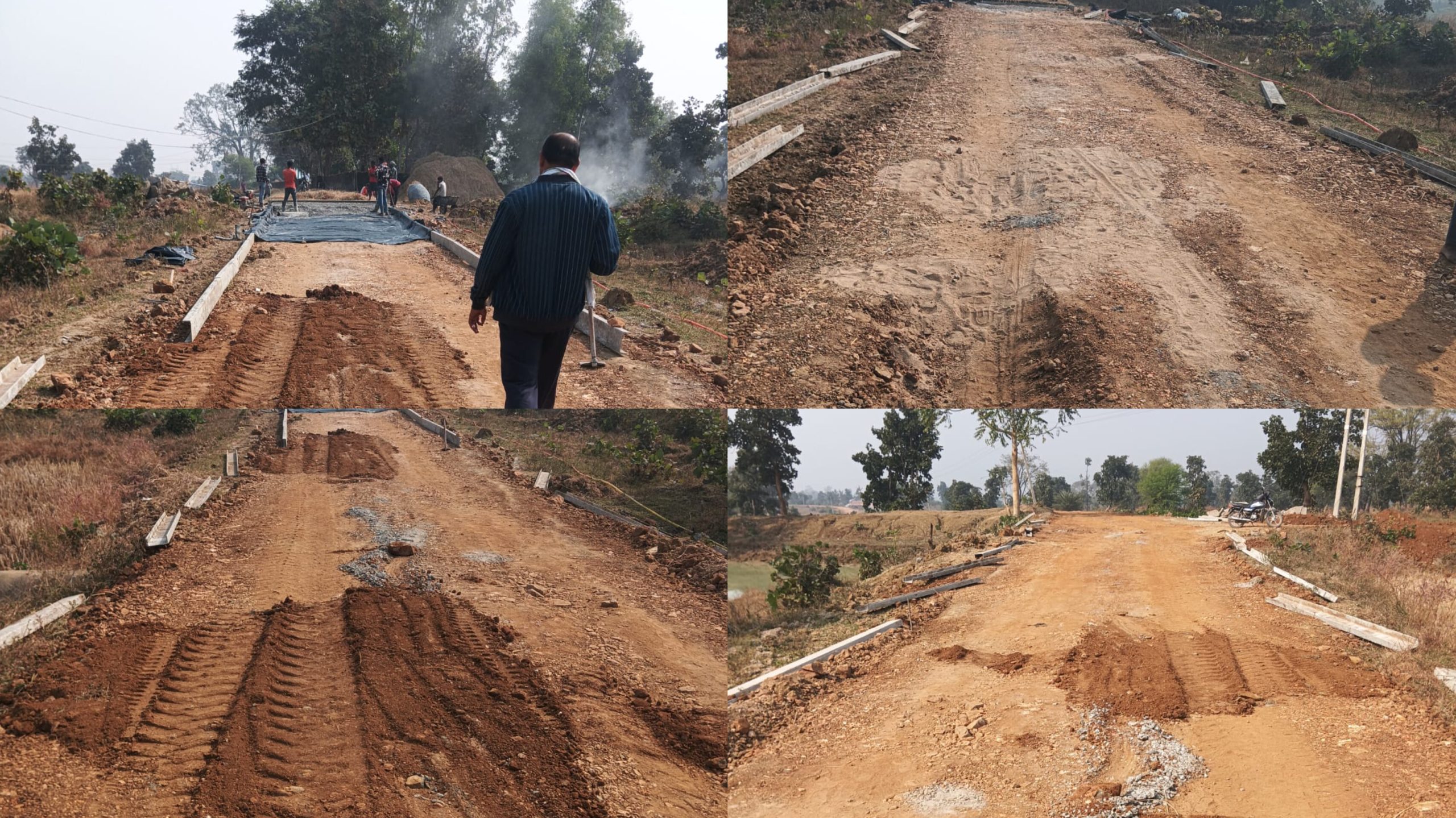 बोईदा में प्रधानमंत्री ग्राम सड़क योजना के तहत गौरव पथ निर्माण में अनियमितता का आरोप ग्रामीणों ने किया विरोध, ई-पीएमजीएसवाई में की शिकायत