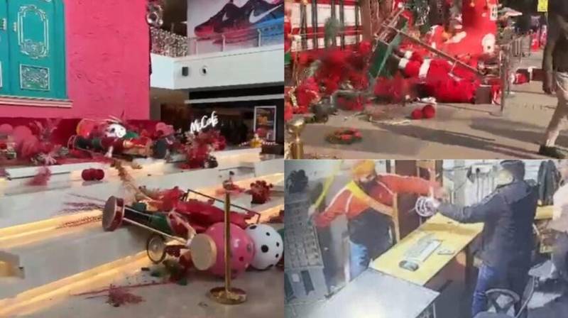 छत्तीसगढ़ बंद का असर : रायपुर में बवाल, मैग्नेटो मॉल में जमकर तोड़फोड़, मारपीट