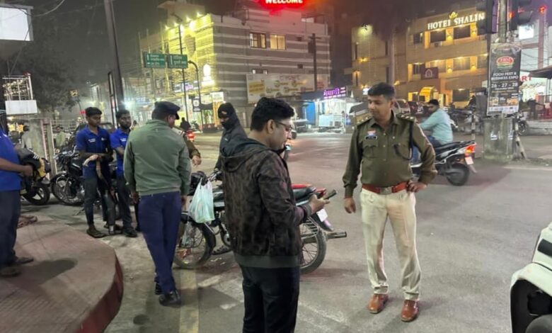 एसपी के मार्गदर्शन में सड़कों पर उतरे ASP-CSP, मॉडिफाई साइलेंसर वाली 8 बाइक जप्त