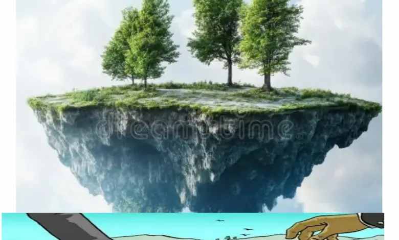 गांव के अंदर की जमीन ने 02 किलोमीटर दूरी तक भरी उड़ान,शासकीय भूमि पर की लैंडिंग,कोरबा में कुछ भी हो सकता है