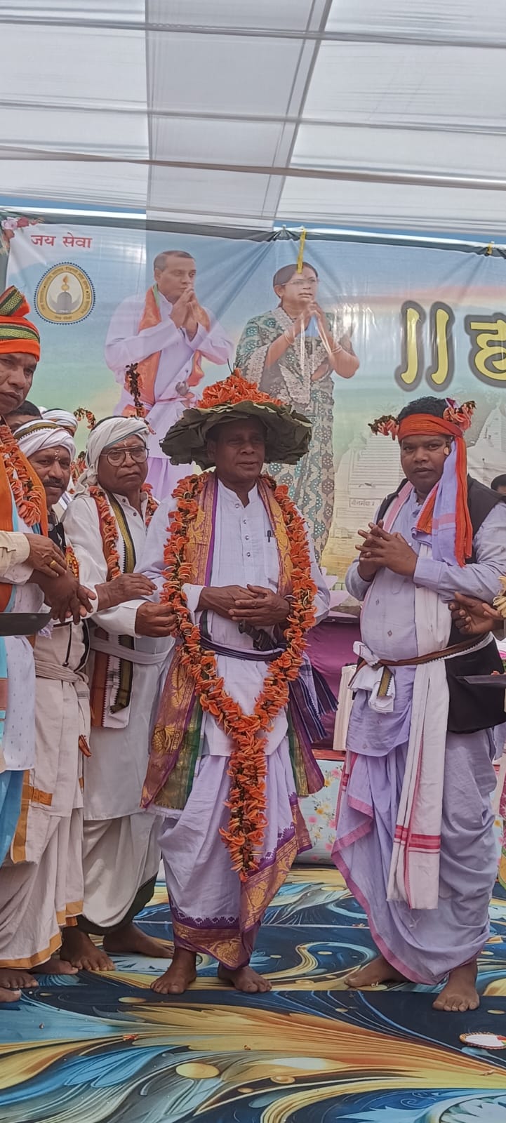 अमरकंटक में धूमधाम से मनाया गया चैत पंचमी आदिवासी धर्म दिवस, जनप्रतिनिधि हुए शामिल