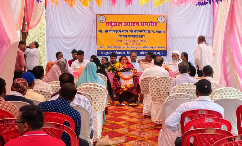 सोहागपुर में गौधाम का हुआ उद्घाटन